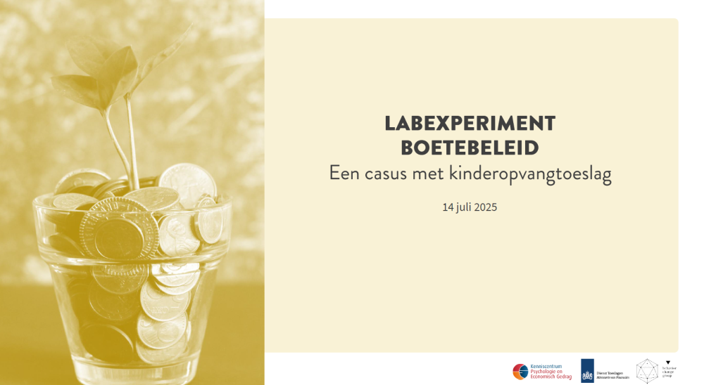 Toeslagenlab - Boetebeleid